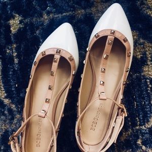BCBG Ballet Flats with Studs